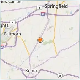 Antioch College Location Map