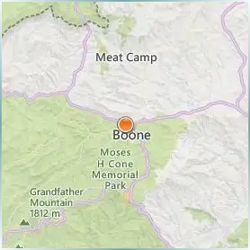 Appalachian State University Location Map Appalachian State University Location Map