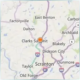 Clarks Summit University Location Map Clarks Summit University Location Map