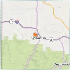 Black Hills State University Location Map Black Hills State University Location Map