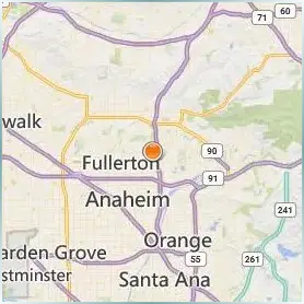 California State University Fullerton Location Map California State University Fullerton Location Map
