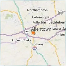 Cedar Crest College Location Map Cedar Crest College Location Map