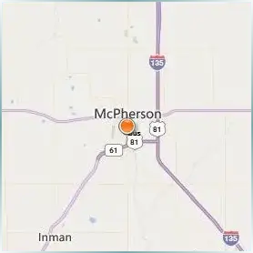 Central Christian College of Kansas Location Map Central Christian College of Kansas Location Map