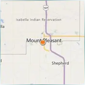 Central Michigan University Location Map Central Michigan University Location Map