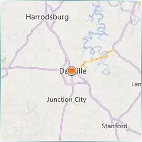 Centre College Location Map Centre College Location Map