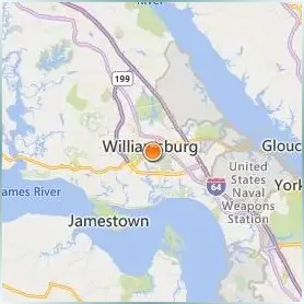 William & Mary Location Map