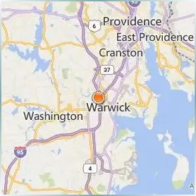 Community College of Rhode Island Location Map