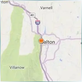 Dalton State College Location Map Dalton State College Location Map