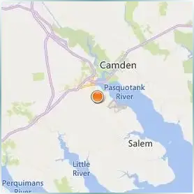 Elizabeth City State University Location Map