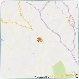 Erskine College Location Map