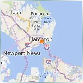 Hampton University Location Map Hampton University Location Map
