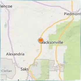 Jacksonville State University Location Map Jacksonville State University Location Map