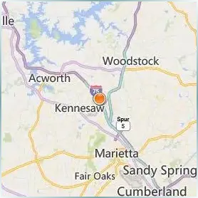 Kennesaw State University Location Map Kennesaw State University Location Map