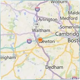 Lasell College Location Map Lasell College Location Map