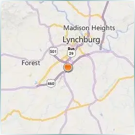 Liberty University Location Map