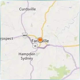Longwood University Location Map Longwood University Location Map