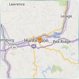 Marshall University Location Map Marshall University Location Map
