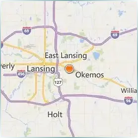Michigan State University Location Map Michigan State University Location Map