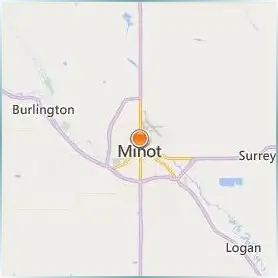 Minot State University Location Map Minot State University Location Map