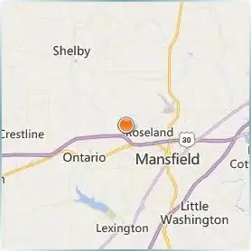 Ohio State University Mansfield Location Map