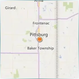 Pittsburg State University Location Map Pittsburg State University Location Map