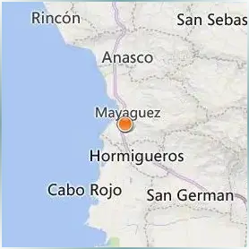 Pontifical Catholic University of Puerto Rico Mayaguez Location Map