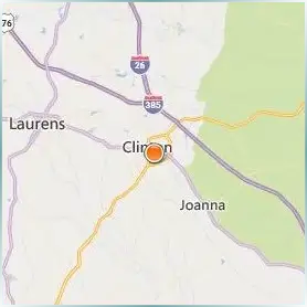 Presbyterian College Location Map Presbyterian College Location Map