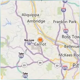 Robert Morris University Location Map Robert Morris University Location Map