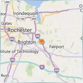 Saint John Fisher College Location Map Saint John Fisher College Location Map