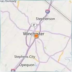 Shenandoah University Location Map Shenandoah University Location Map