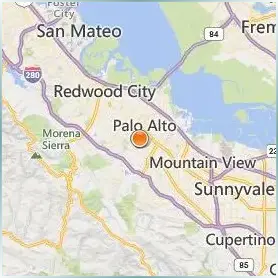 Stanford University Location Map Stanford University Location Map