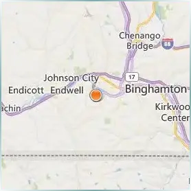 SUNY at Binghamton Location Map SUNY at Binghamton Location Map