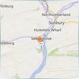 Susquehanna University Location Map Susquehanna University Location Map