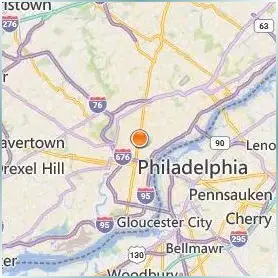 Temple University Location Map Temple University Location Map
