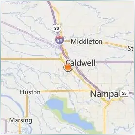 The College of Idaho Location Map The College of Idaho Location Map