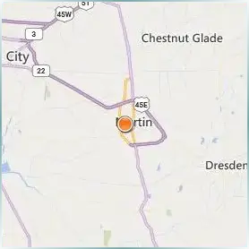 The University of Tennessee Martin Location Map The University of Tennessee Martin Location Map