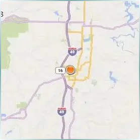 University of Arkansas Location Map University of Arkansas Location Map