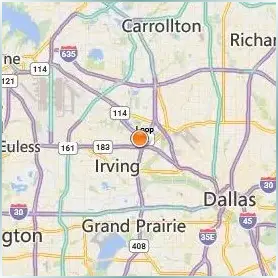 University of Dallas Location Map