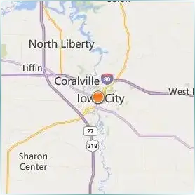 University of Iowa Location Map University of Iowa Location Map