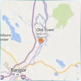 University of Maine Location Map