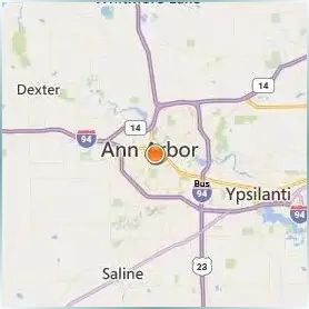 University of Michigan Ann Arbor Location Map University of Michigan Ann Arbor Location Map