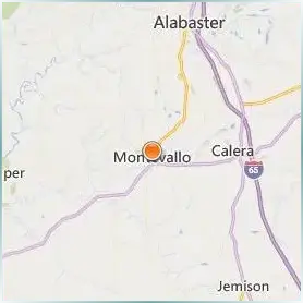 University of Montevallo Location Map University of Montevallo Location Map