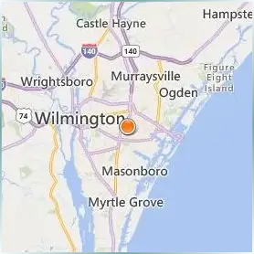 University of North Carolina Wilmington Location Map University of North Carolina Wilmington Location Map