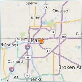 University of Tulsa Location Map University of Tulsa Location Map