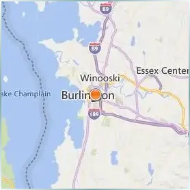 University of Vermont Location Map University of Vermont Location Map