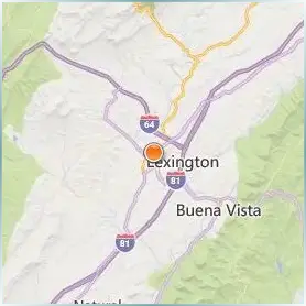 Virginia Military Institute Location Map
