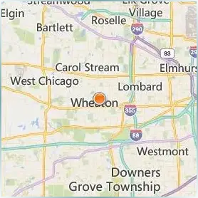 Wheaton College Location Map Wheaton College Location Map