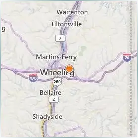 Wheeling University Location Map