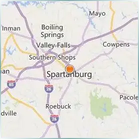Wofford College Location Map Wofford College Location Map