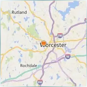 Worcester State University Location Map Worcester State University Location Map
